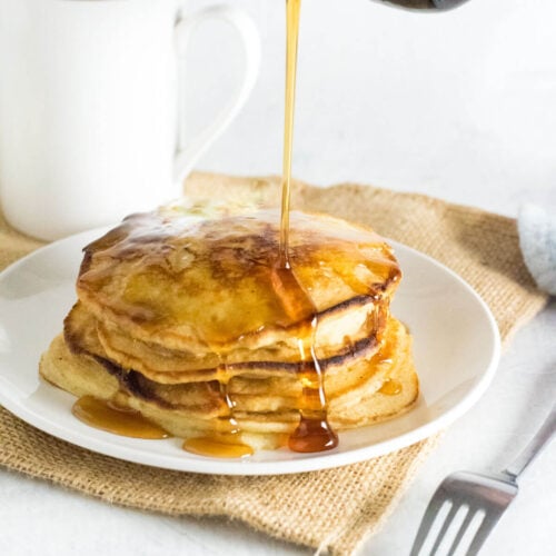 Pancakes recipe without milk.