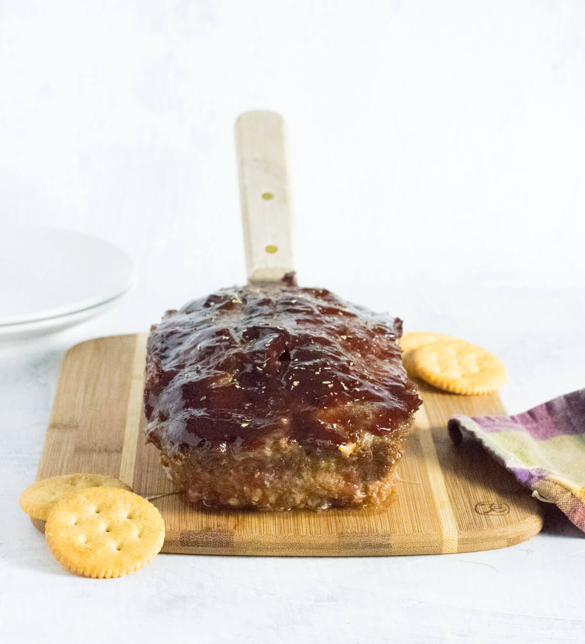 Ritz cracker meatloaf.