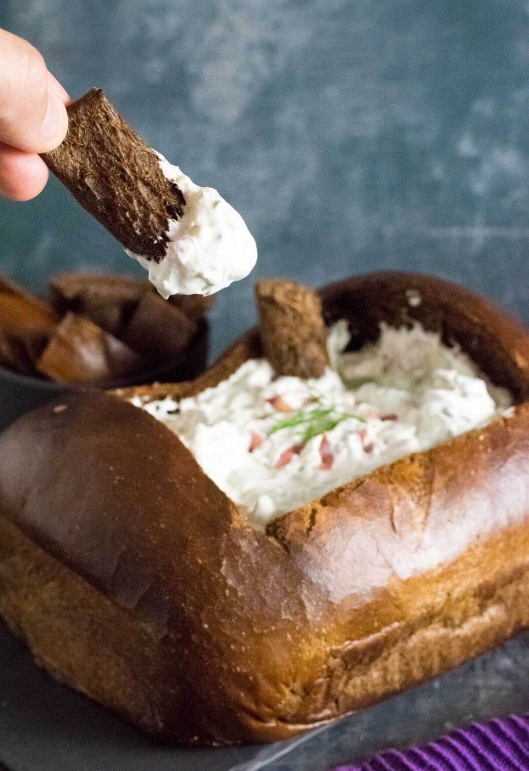 Rye Bread Dip Fox Valley Foodie