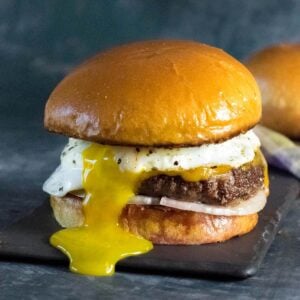 Fried Egg Burger recipe.