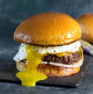 Fried Egg Burger recipe.