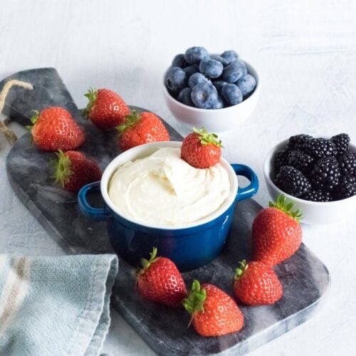 Fruit dip recipe with Cool Whip.