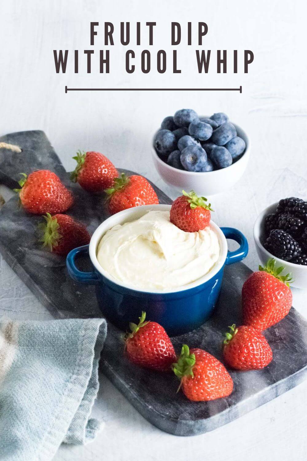 Fruit Dip with Cool Whip (2 Ingredients!) Fox Valley Foodie