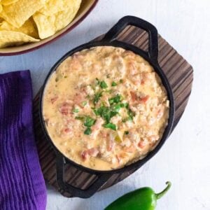 Queso sausage dip recipe.