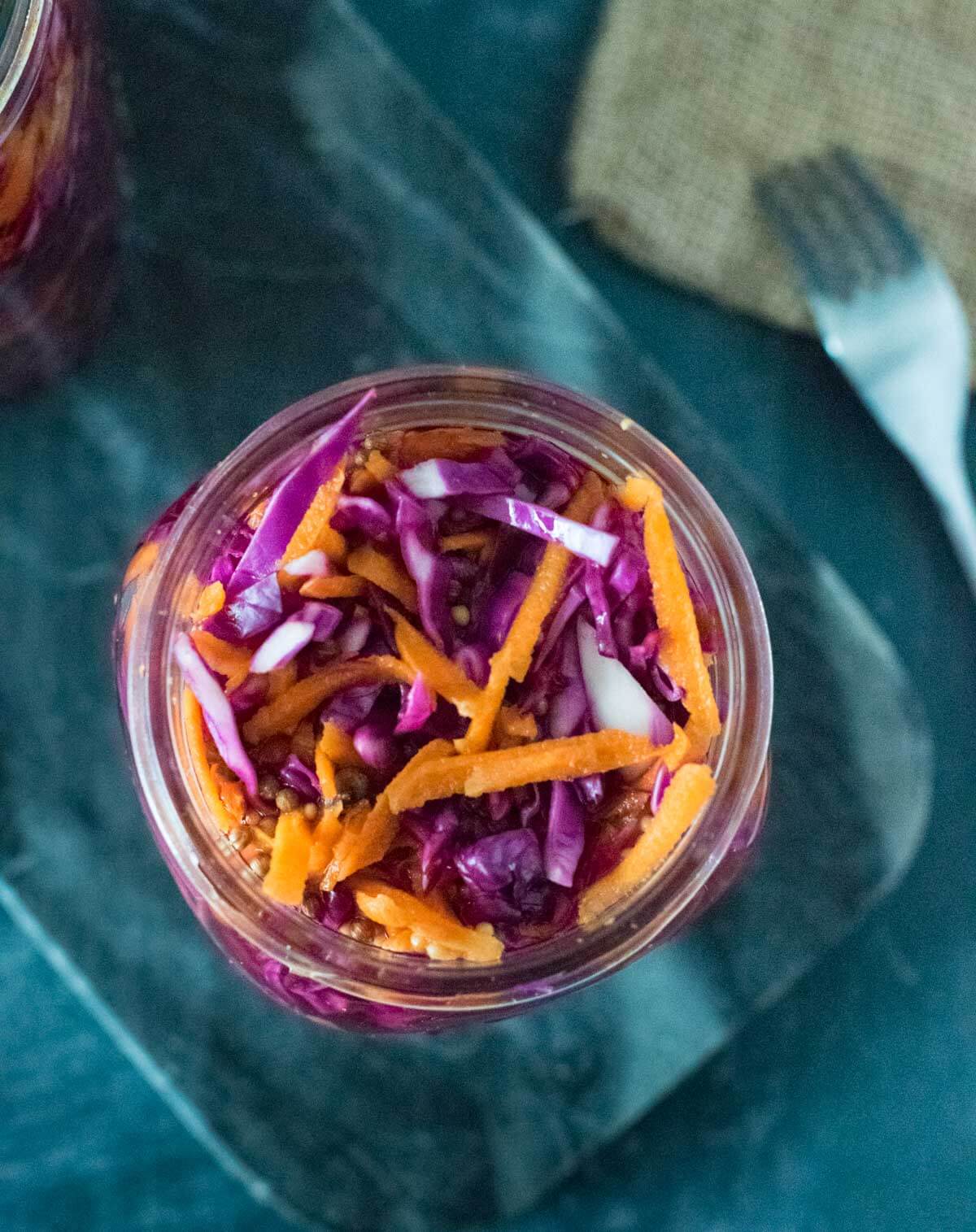 Pickled Cabbage.