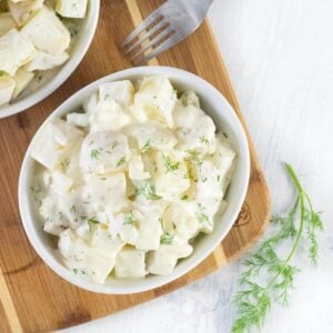 Potato salad with dill recipe.