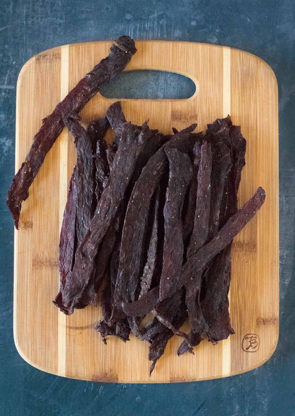 Homemade beef jerky marinade.