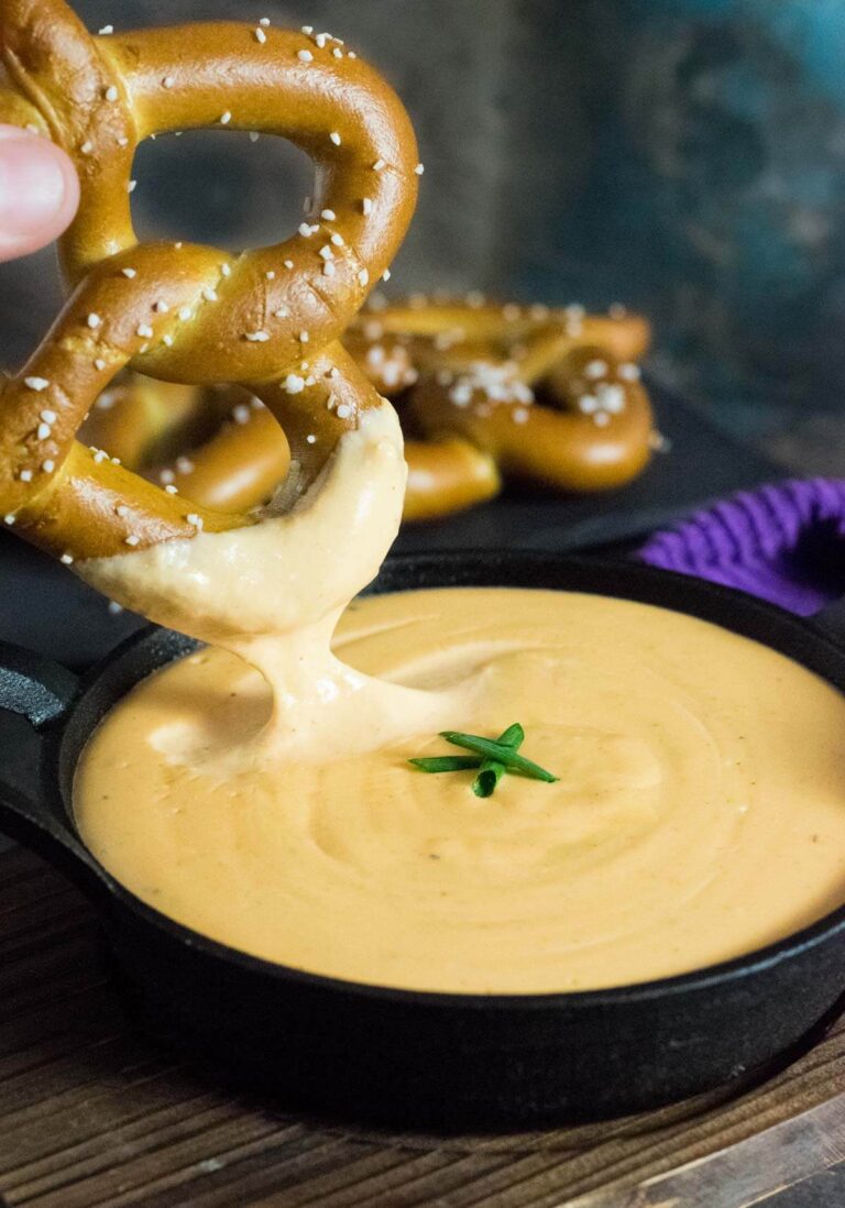 Cheese Dip for Pretzels Fox Valley Foodie