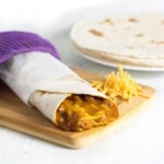 Easy chili cheese burrito recipe.