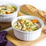 Rotisserie chicken noodle soup recipe.