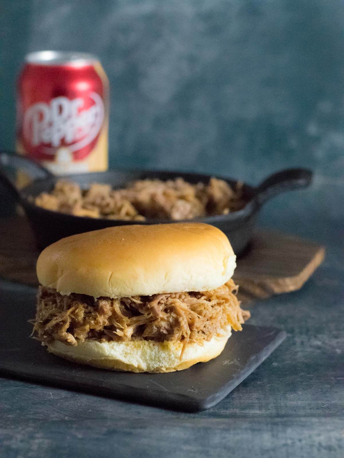 Dr Pepper pulled pork.