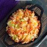 Sauerkraut salad recipe.