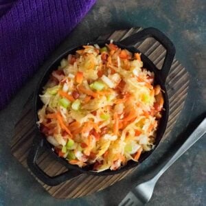 Sauerkraut salad recipe.