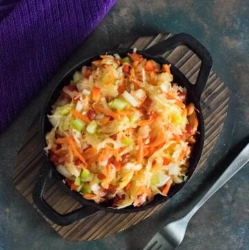 Sauerkraut salad recipe.