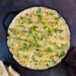 Cheesy corn dip recipe.
