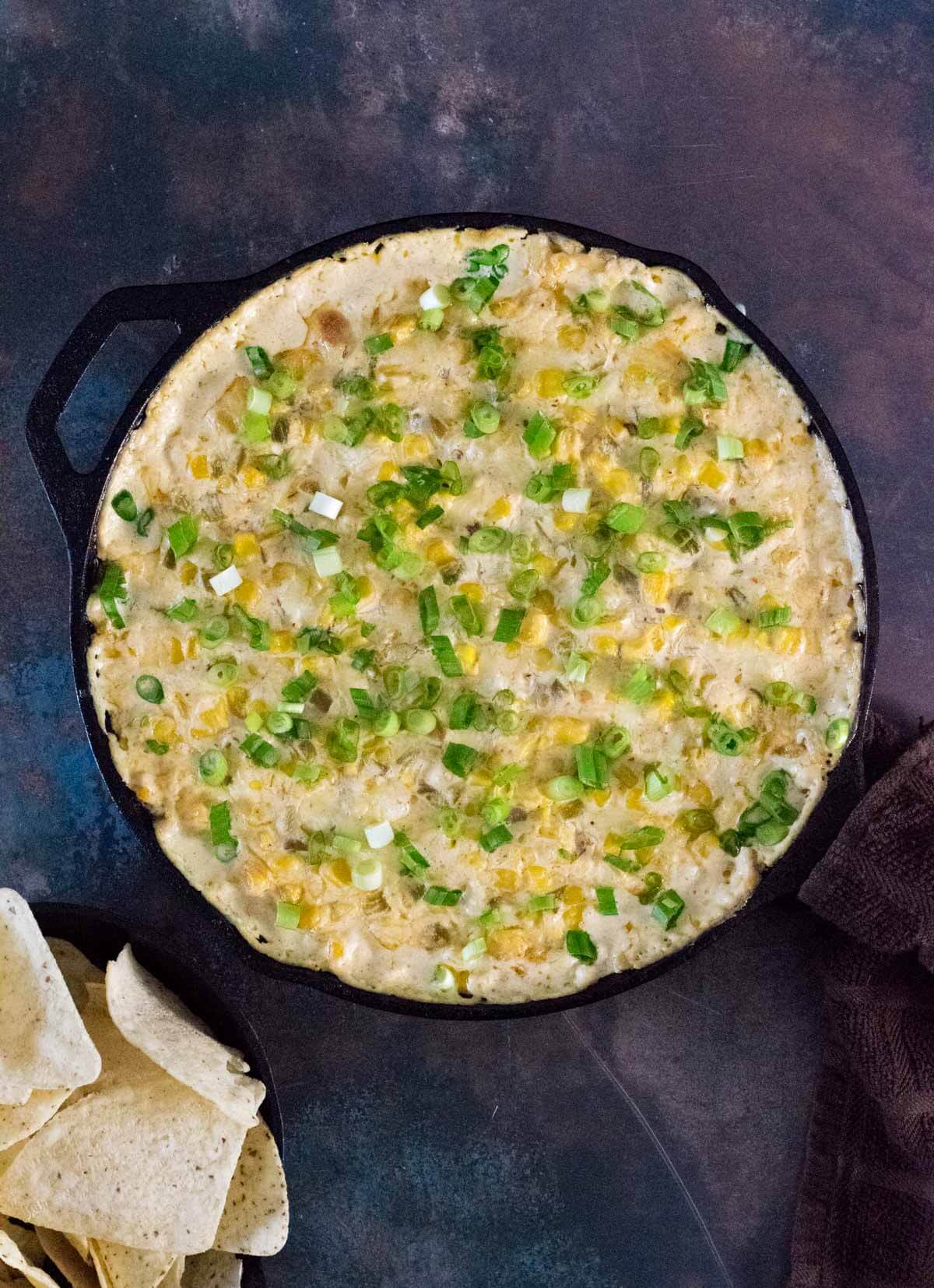 Cheesy Corn Dip.