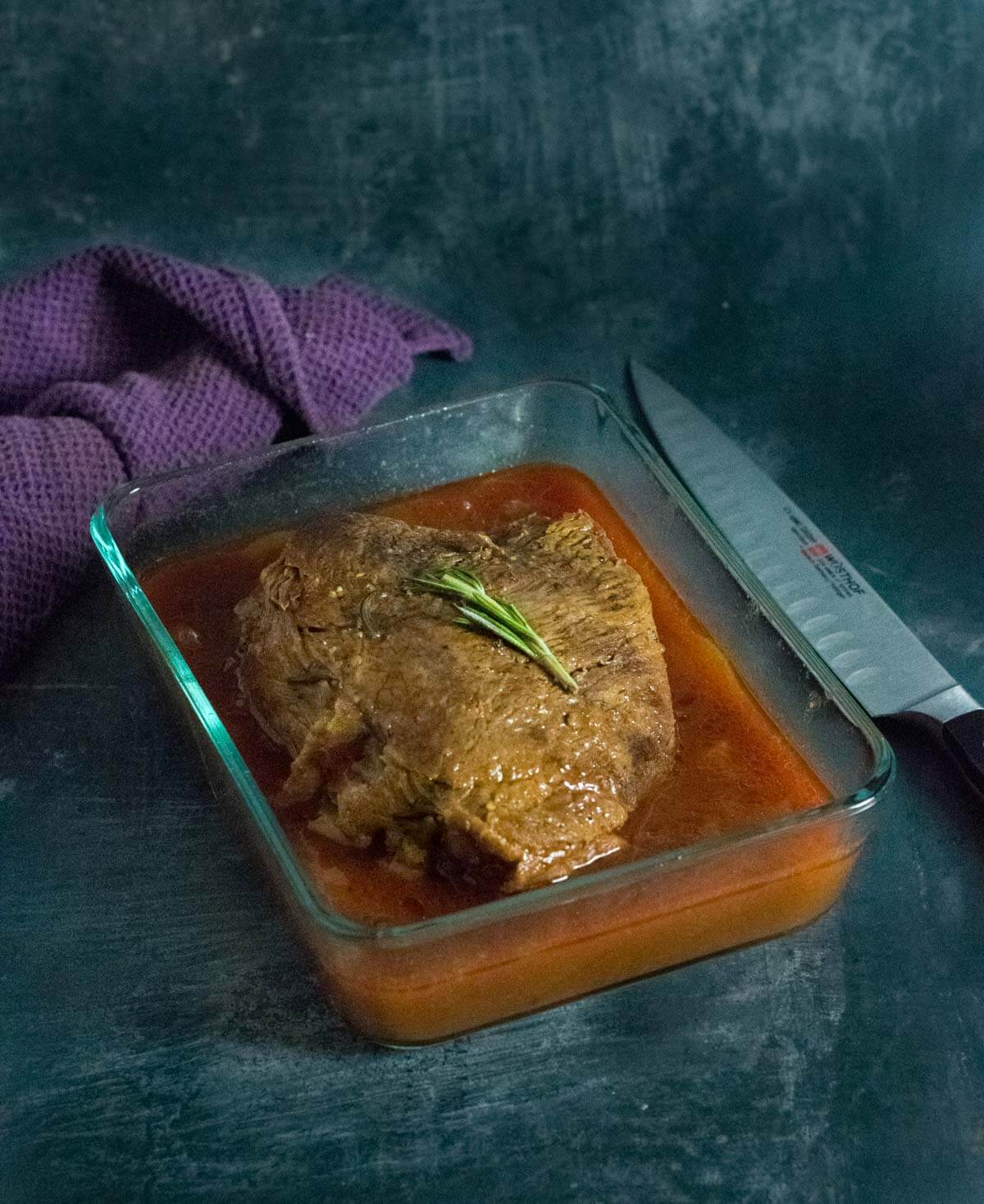 Slow cooker English roast.