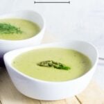 Asparagus potato soup recipe.