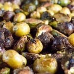 Brussels sprouts and sausage recipe.
