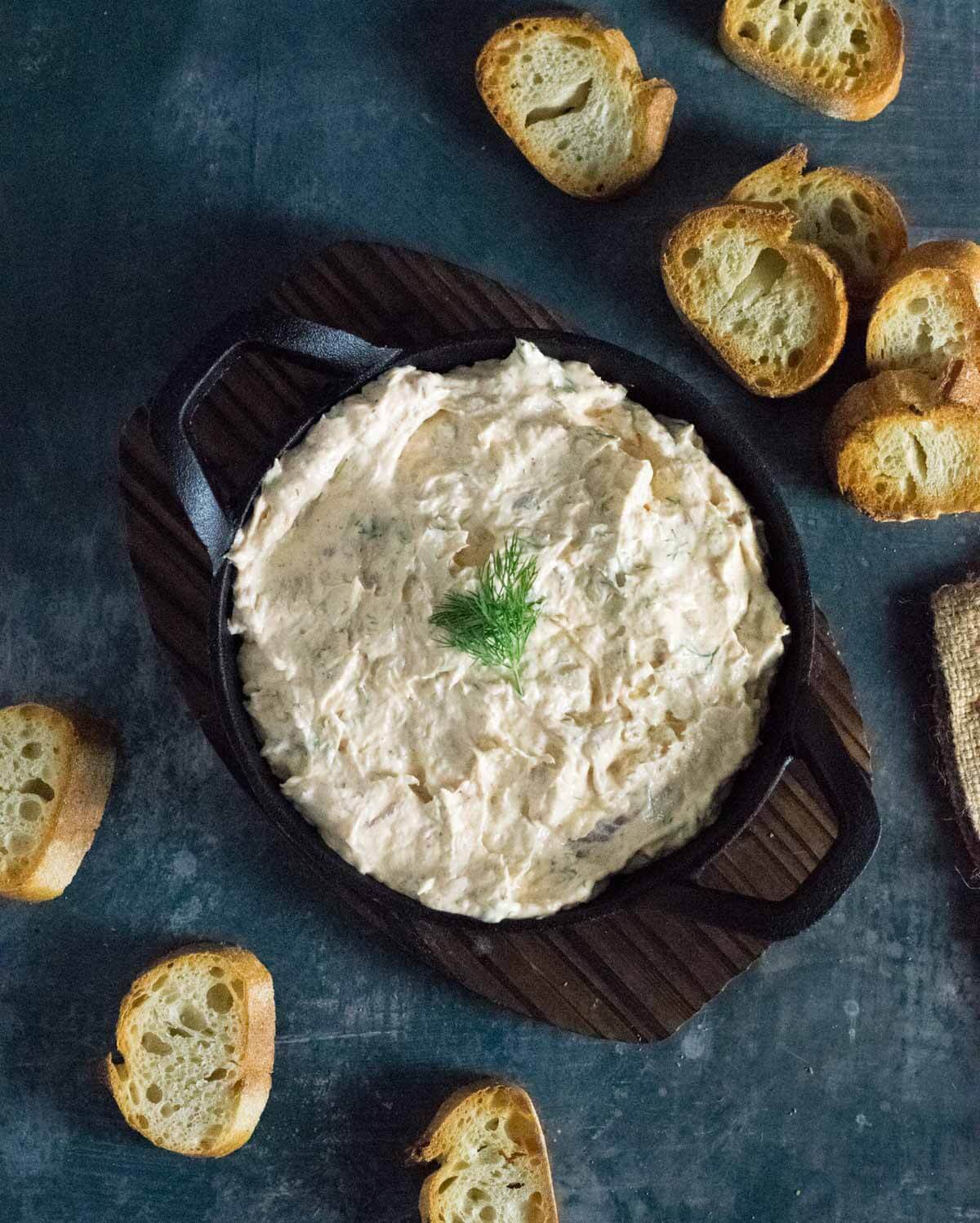 Smoked fish dip.