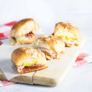 Baked Italian Sliders recipe.