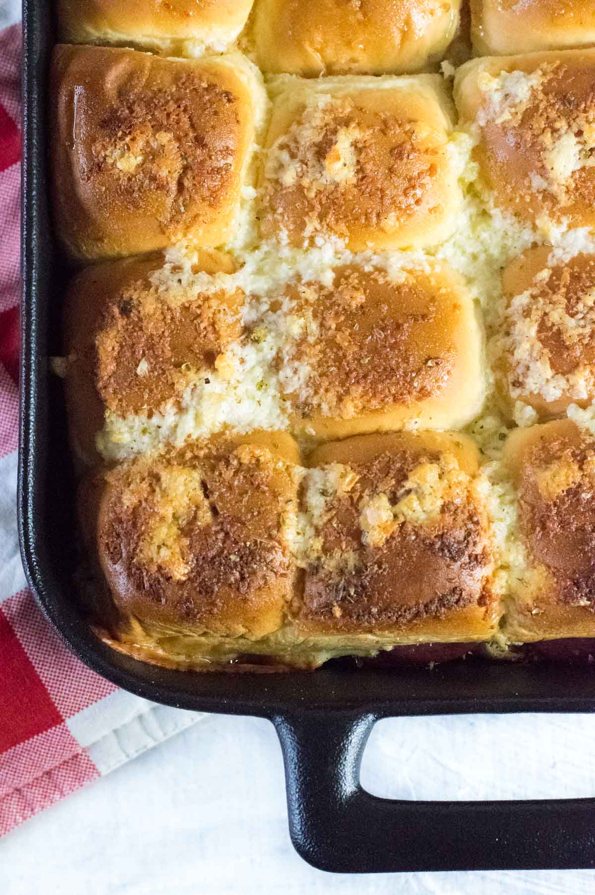 Hot Italian sliders.