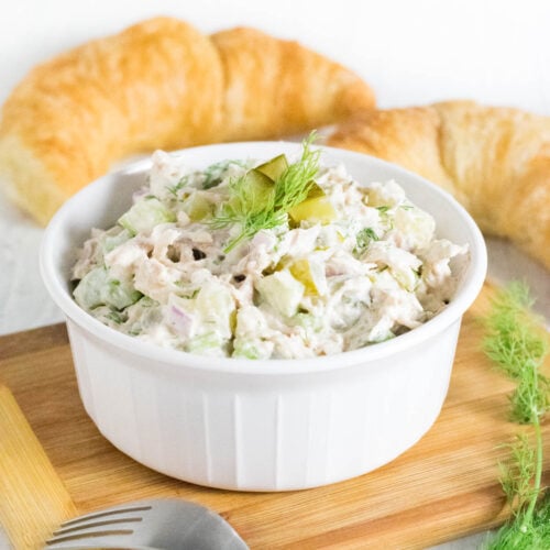 Dill pickle chicken salad recipe.