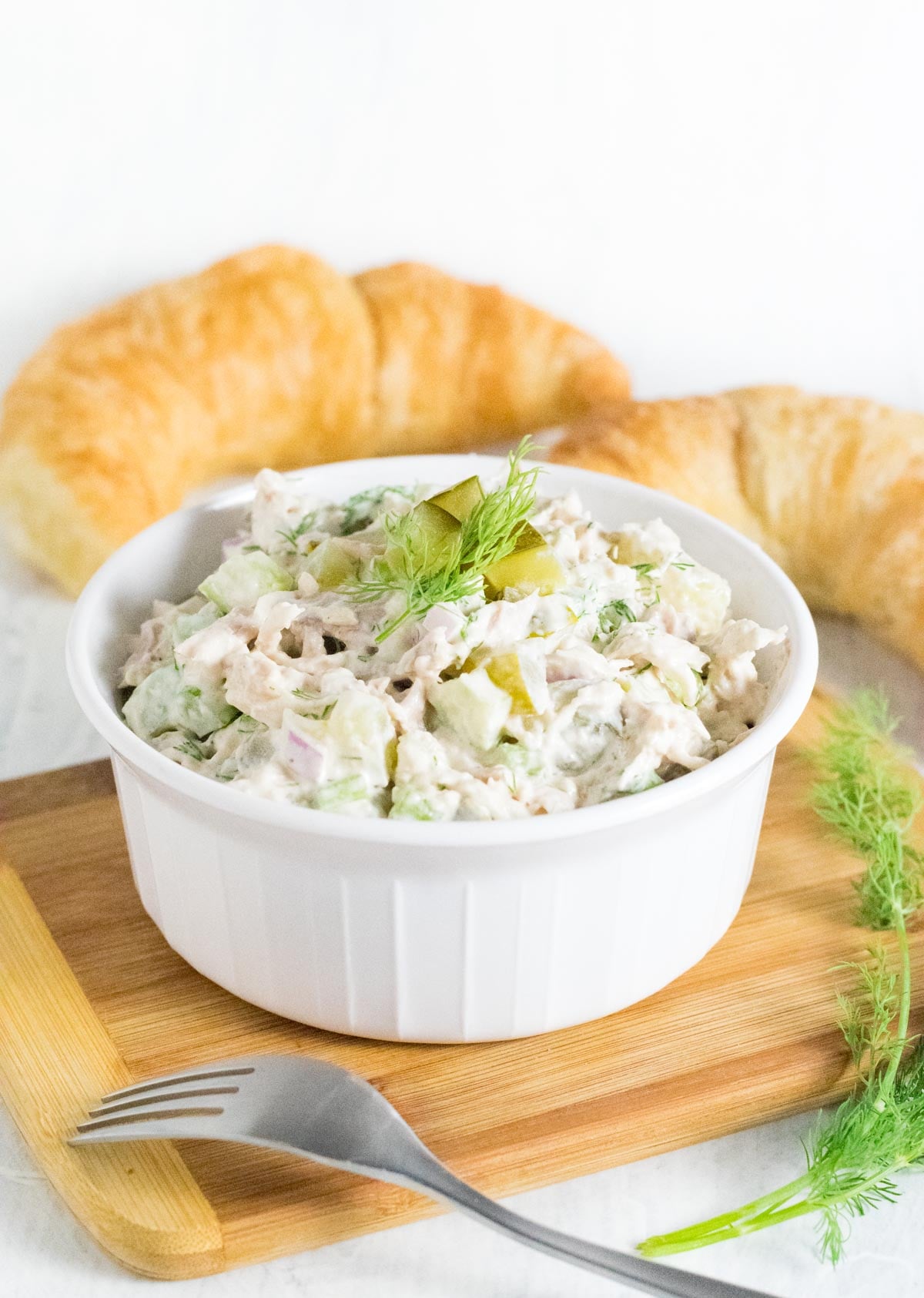 Dill pickle chicken salad.
