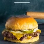 Homemade smashburger recipe.